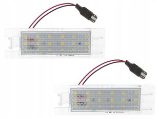 LED numura zīmes apgaismojums Opel Vectra Tigra Astra Corsa Insignia Zafira cena un informācija | Auto spuldzes | 220.lv