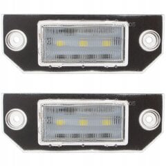 Led numura zīmes apgaismojums Ford Focus 2 C Max цена и информация | Автомобильные лампочки | 220.lv