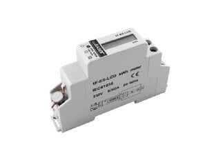 Oднофазный электрический счетчик ProBase, 0.25-50A, 230/240V , 1x DIN цена и информация | Электрические выключатели, розетки | 220.lv