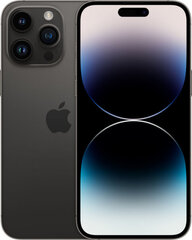 Apple iPhone 14 Pro Max 128GB Space Black MQ9P3 цена и информация | Мобильные телефоны | 220.lv