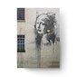 Sienas plakāts Banksy Graffiti Girl ar pērļu auskaru interjera dekors - 100 x 71 cm цена и информация | Gleznas | 220.lv