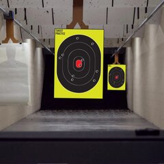 Vinila plakāti, mērķi šaut no šaušanas diapazonā, mērķu kopums šaušanai no pistoles - 10 gab. (40 x 60 cm) цена и информация | Декоративные наклейки | 220.lv