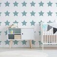 Виниловые наклейки на стену Звёзды серого цвета Декор интерьера для детской комнаты - 40 шт.