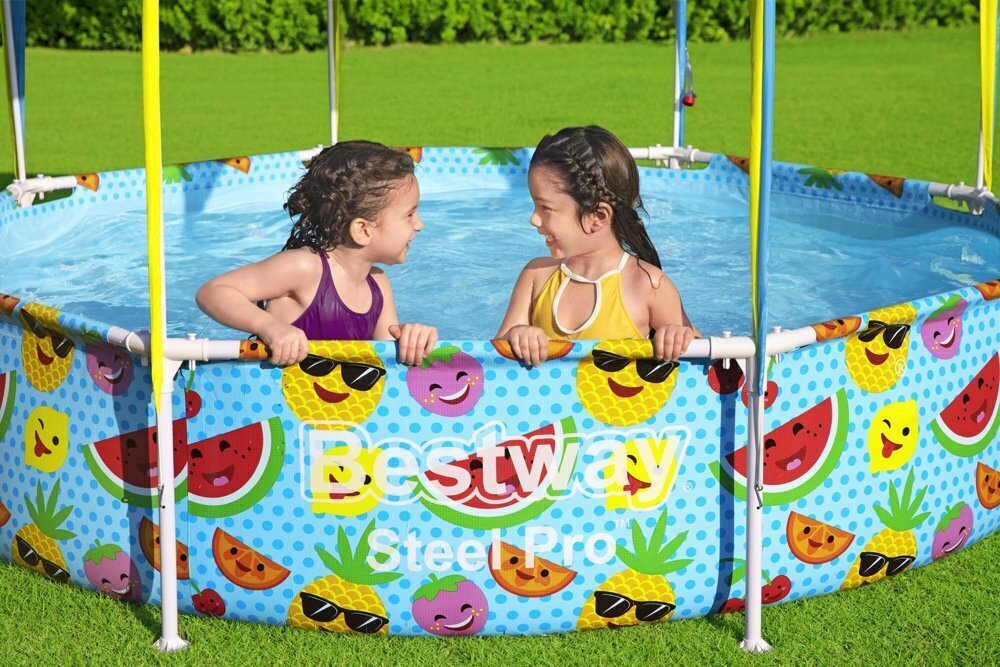 Bestway baseins "Splash-in-Shade" 2,44 m x 51 cm, 56432 цена и информация | Baseini | 220.lv