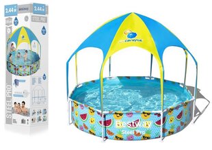 Bestway baseins "Splash-in-Shade" 2,44 m x 51 cm, 56432 cena un informācija | Baseini | 220.lv