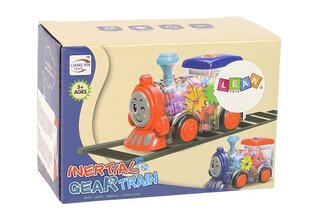 Детский прозрачный светодиодный поезд цена и информация | Конструктор автомобилей игрушки для мальчиков | 220.lv