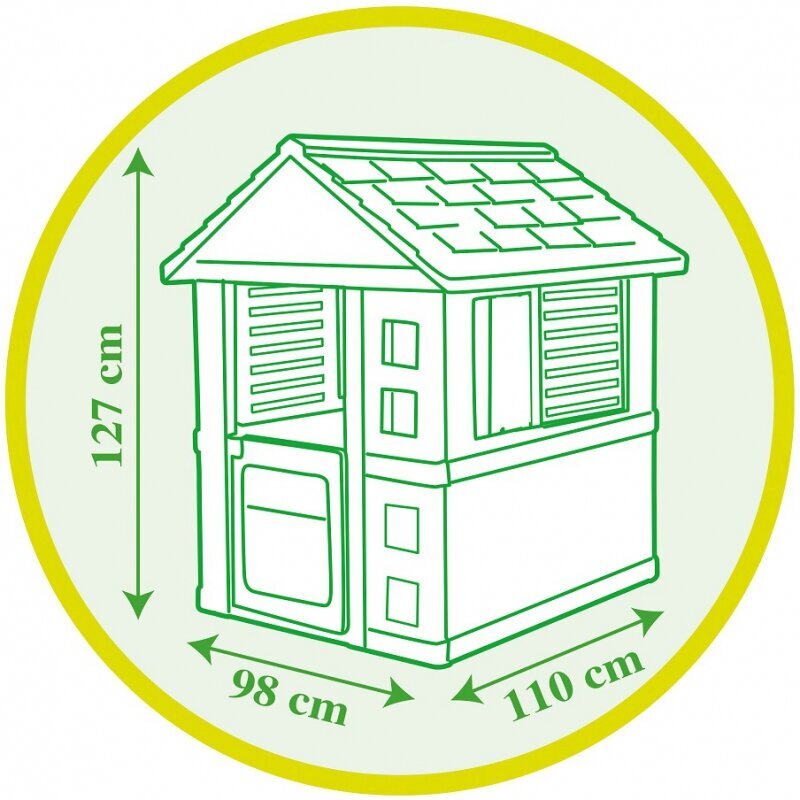 Dārza māja Jolie, Smoby цена и информация | Bērnu rotaļu laukumi, mājiņas | 220.lv
