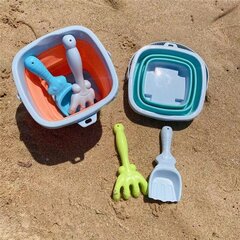 Квадратное складное ведро Woopie, оранжевое цена и информация | Игрушки для песка, воды, пляжа | 220.lv