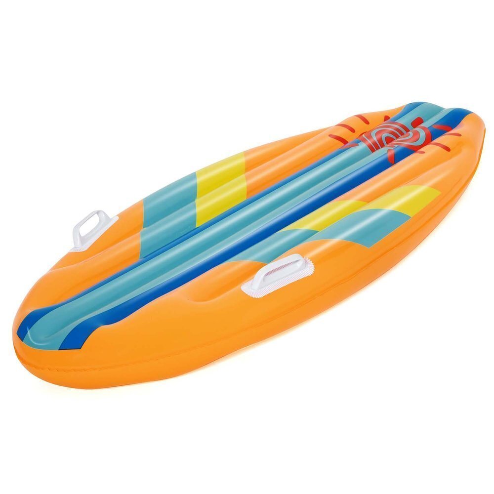 Piepūšamā sērfošanas dēlis Sunny Surf Rider, 114x46 cm Bestway 42046 cena un informācija | Piepūšamās rotaļlietas un pludmales preces | 220.lv