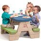 Piknika galds ar lietussargu bērniem цена и информация | Bērnu rotaļu laukumi, mājiņas | 220.lv