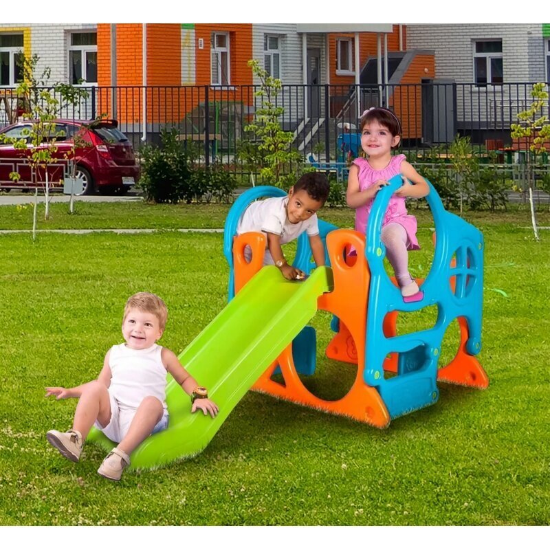 Rotaļu laukums ar slidkalniņu Feber, 100cm cena un informācija | Bērnu rotaļu laukumi, mājiņas | 220.lv