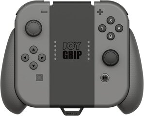 JoyGrip priekš Nintendo Switch un Switch OLED Joy-Con kontrolieris: tālvadības turētājs ar maināmiem rokturiem — pelēks цена и информация | Аксессуары для компьютерных игр | 220.lv