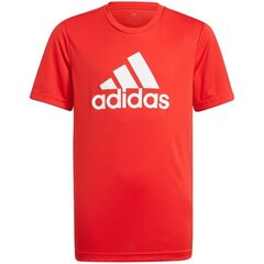 Футболка Adidas B Bl Tee GN1477, красная цена и информация | Рубашки для мальчиков | 220.lv