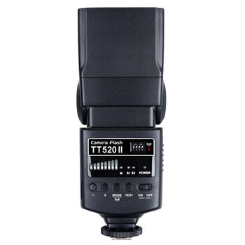 Speedlite kameras zibspuldze Godox TT520II 433MHz par Canon Nikon Sony Pentax Olympus Panasonic cena un informācija | Citi piederumi fotokamerām | 220.lv