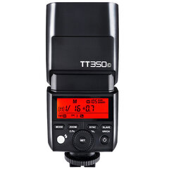 Speedlite Камера вспышка Godox TT350C 2.4G TTL 1 / 8000S 36GN для Canon цена и информация | Прочие аксессуары для фотокамер | 220.lv