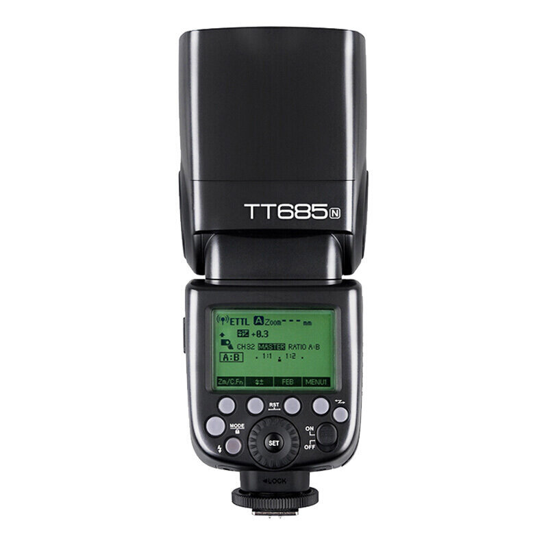 Speedlite kameras zibspuldze TTL Godox TT685N 2.4G 60GN 1 / 8000S par Nikon цена и информация | Citi piederumi fotokamerām | 220.lv