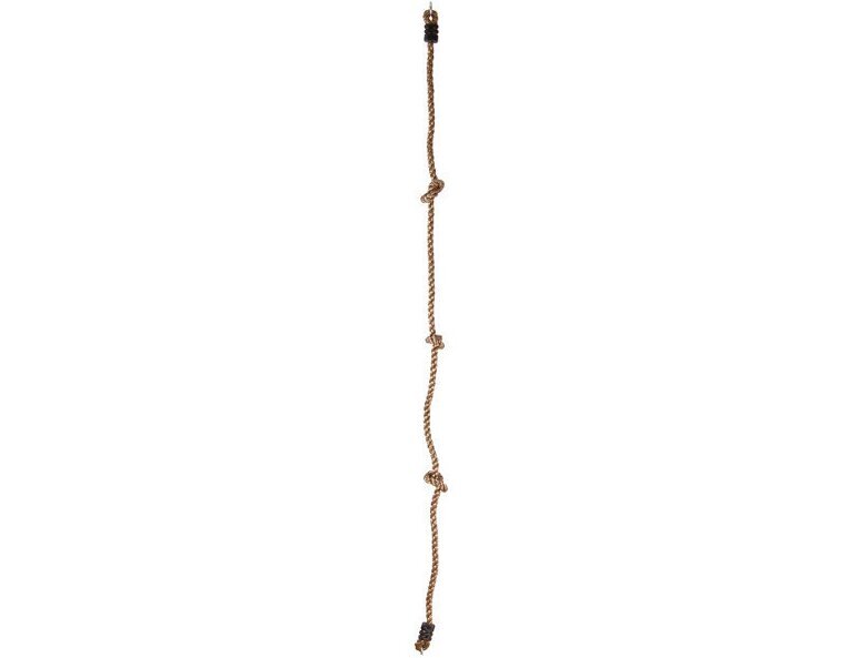 Rāpšanās virve ar 3 mezgliem 26 mm цена и информация | Slidkalniņi, kāpšanas konstruktori | 220.lv