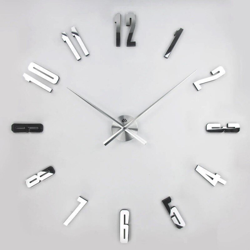 JULMAN lielais sienas pulkstenis T4334S cena un informācija | Pulksteņi | 220.lv