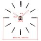 JULMAN lielais sienas pulkstenis T4318B cena un informācija | Pulksteņi | 220.lv