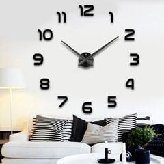 JULMAN lielais sienas pulkstenis T4302B cena un informācija | Pulksteņi | 220.lv