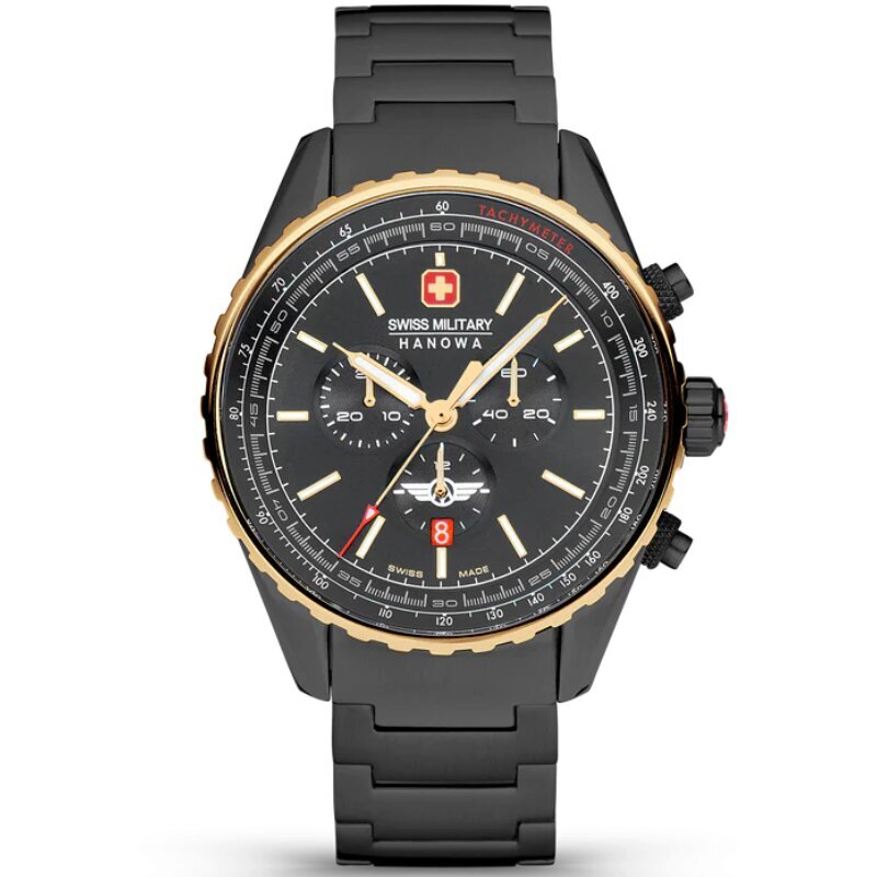 Vīriešu pulkstenis Swiss Military Afterburn Chrono SMWGI0000341 cena un informācija | Vīriešu pulksteņi | 220.lv