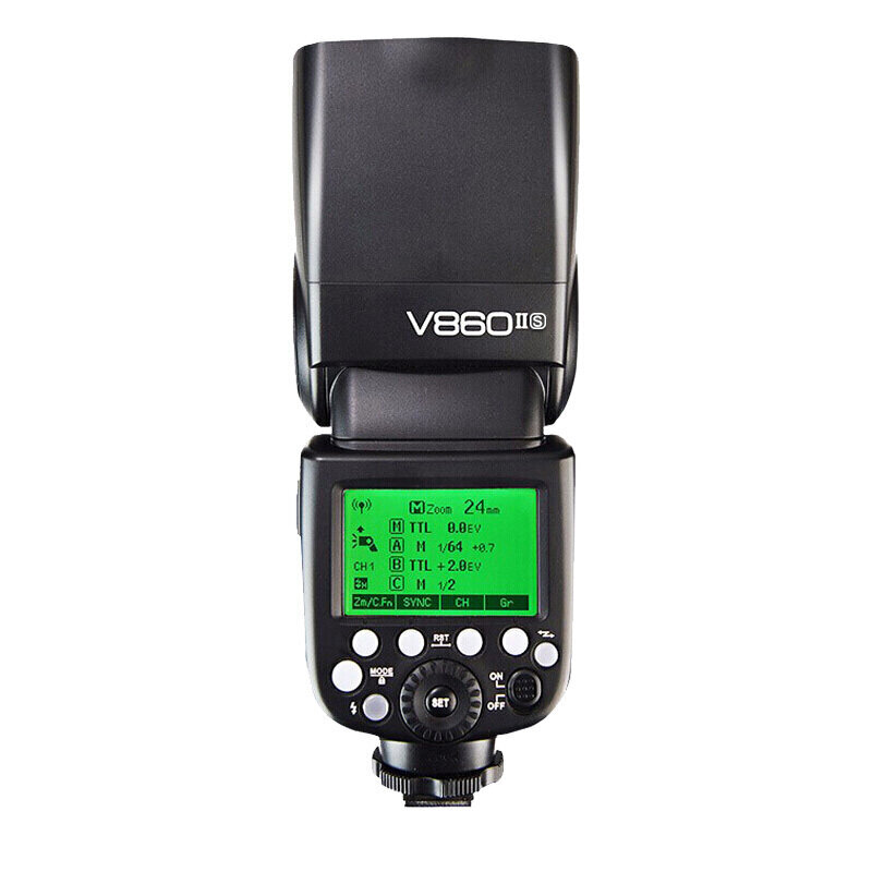 Speedlite kameras zibspuldze Godox V860II S-TTL 2.4G 60GN 1/8000 par Sony cena un informācija | Citi piederumi fotokamerām | 220.lv
