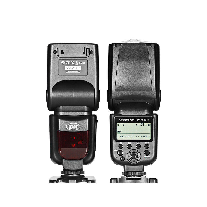 Speedlite kameras zibspuldze Sidande DF-800II-N 1/8000 TTL 270°GN62 par Nikon цена и информация | Citi piederumi fotokamerām | 220.lv