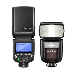 Speedlite kameras zibspuldze Godox V860III-F TTL 2W LED 2600mAh par Fujifilm cena un informācija | Citi piederumi fotokamerām | 220.lv