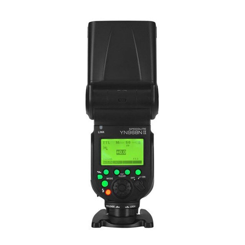 Speedlite kameras zibspuldze YONGNUO YN968NII TTL LED USB par Nikon Z6 series cena un informācija | Citi piederumi fotokamerām | 220.lv
