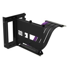 Вертикальный держатель видеокарты Cooler Master V2 MCA-U000R-KFVK02, черный/фиолетовый цена и информация | Компьютерные вентиляторы | 220.lv