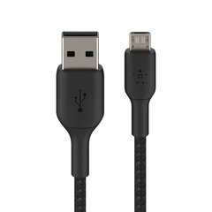 Кабель Micro USB Belkin CAB007bt1MBK цена и информация | Кабели для телефонов | 220.lv