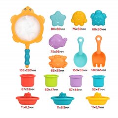 Woopie ūdens rotaļlietu komplekts, 15 gab. cena un informācija | Rotaļlietas zīdaiņiem | 220.lv