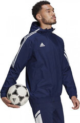 Vīriešu jaka Adidas Condivo 22 All Weather Jacket M HA6266, zils цена и информация | Мужские толстовки | 220.lv