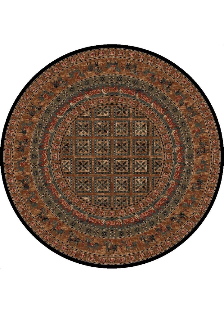 Paklājs Kashqai 4301-500 Round 200x200 cm cena un informācija | Paklāji | 220.lv