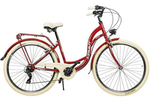 Velosipēds Azimut Vintage TX-7 28" 2023, sarkans цена и информация | Велосипеды | 220.lv