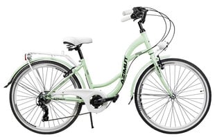 Velosipēds Azimut Vintage TX-7 26" 2023, gaiši zaļš цена и информация | Велосипеды | 220.lv