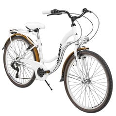 Velosipēds Azimut Vintage TX-7 26" 2023, balts цена и информация | Велосипеды | 220.lv