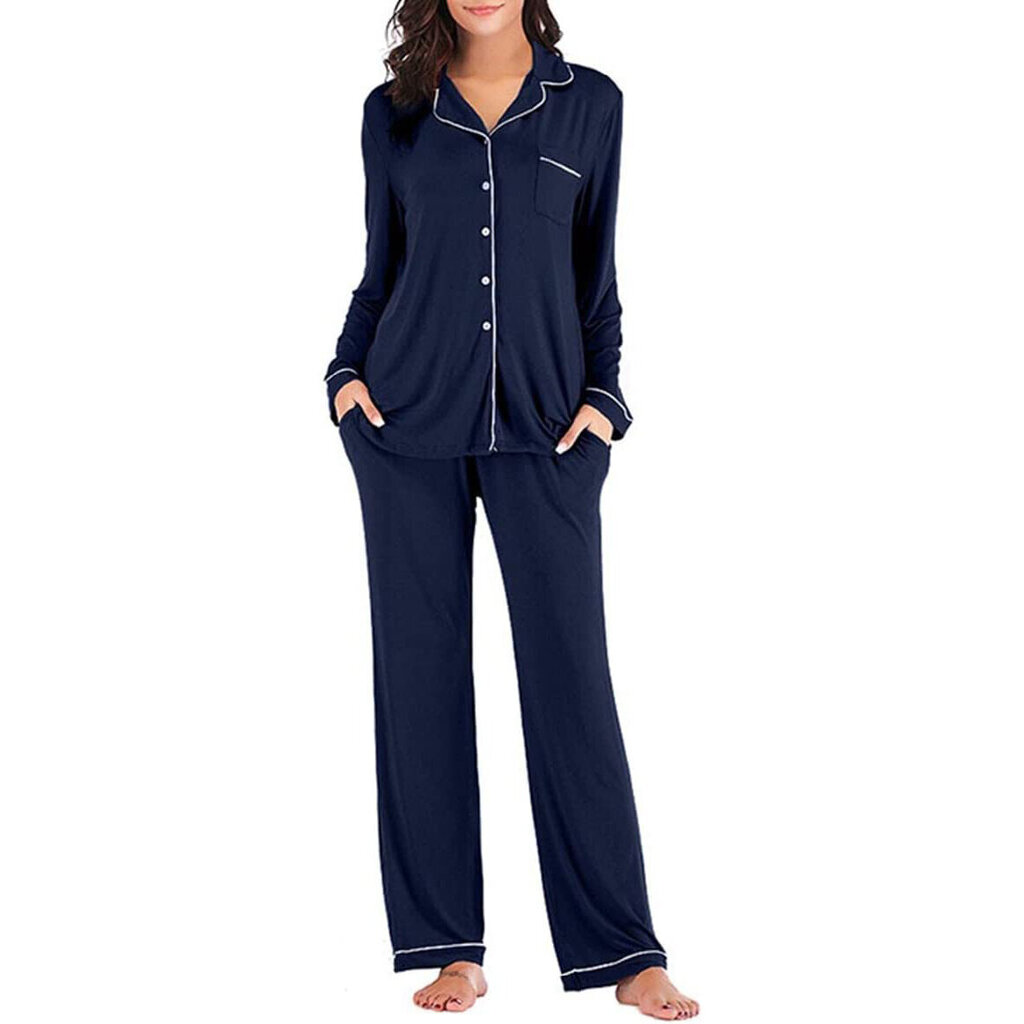 Sieviešu pidžamu komplekts Need 4You, zila cena un informācija | Naktskrekli, pidžamas | 220.lv