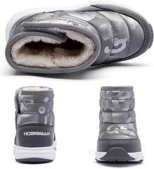 Thinpinwey детские тёплые ботинки, серые, размер 31 цена и информация | Детская зимняя обувь | 220.lv