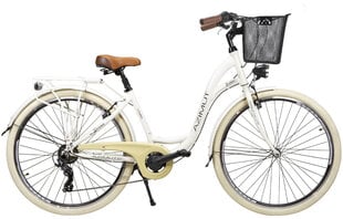 Велосипед Azimut Sarema 28" ALU TX-7 2023, белый цена и информация | Велосипеды | 220.lv