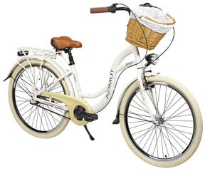 Велосипед Azimut Sarema ALU 26" 2023, белый цена и информация | Велосипеды | 220.lv