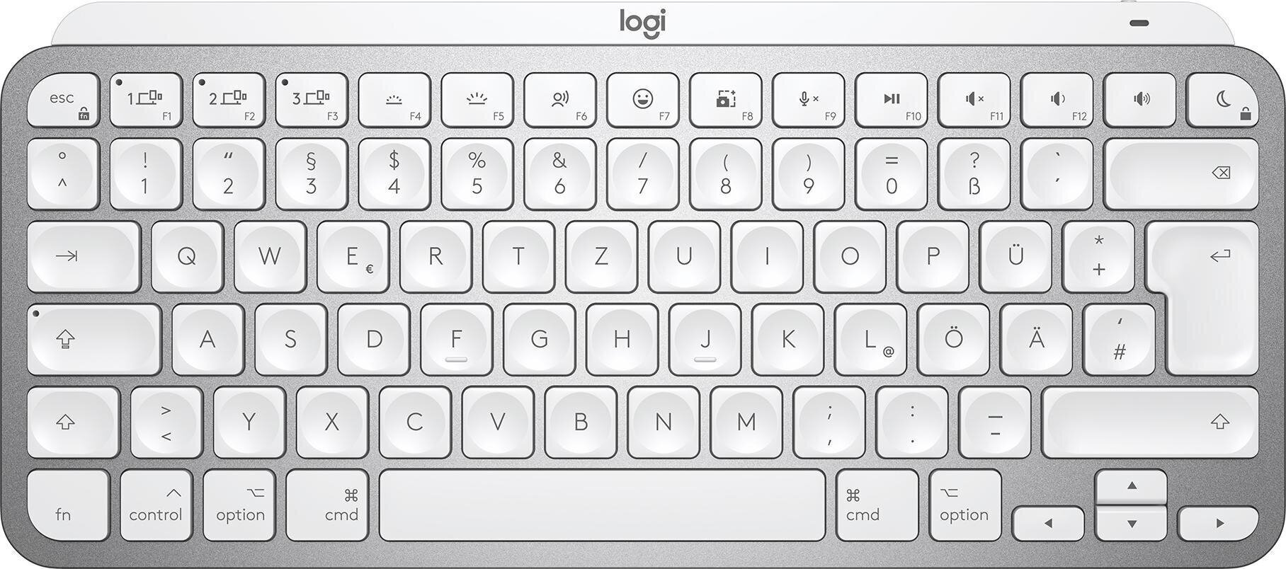 Logitech Mx Keys Mac Mini cena un informācija | Klaviatūras | 220.lv