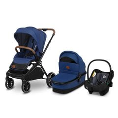 Lionelo универсальная коляска Mika 3in1, blue navy цена и информация | Коляски | 220.lv