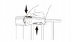 Drošības vārti Revento, 75-82 cm cena un informācija | Bērnu drošības preces | 220.lv