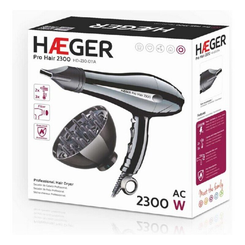 Haeger Pro Hair W cena un informācija | Matu fēni | 220.lv