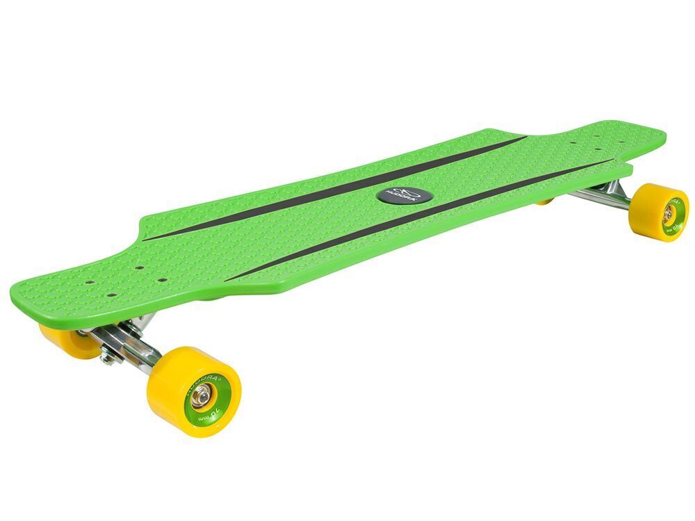 Zaļš skrituļdēlis "LONGBOARD", Hudora цена и информация | Skrituļdēļi | 220.lv