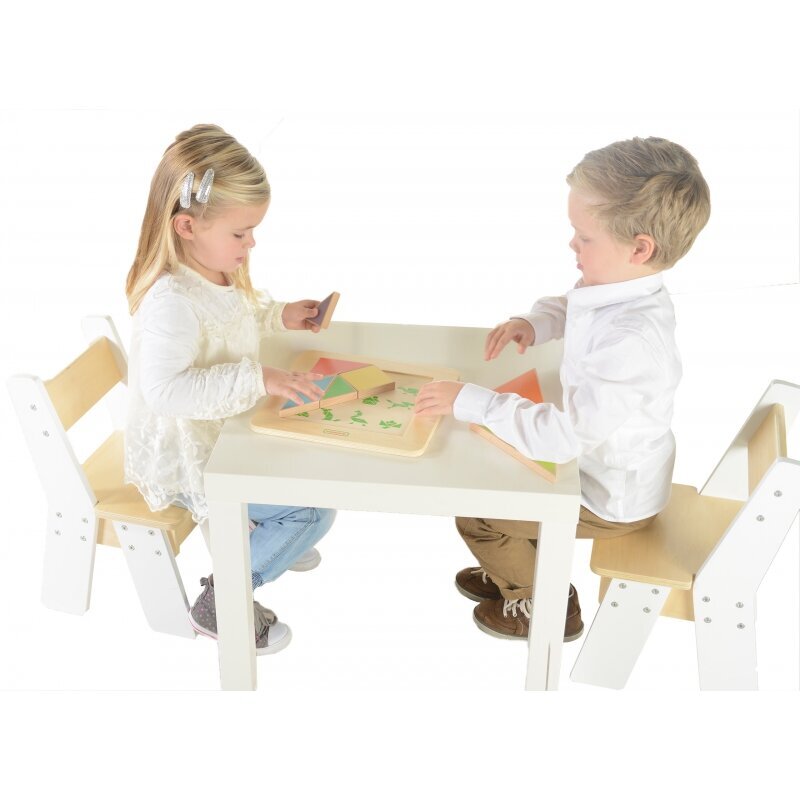 Koka puzle Masterkidz - Tangram cena un informācija | Rotaļlietas zīdaiņiem | 220.lv