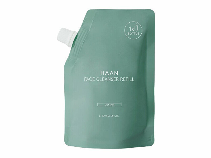 Sejas mazgāšanas līdzeklis ar niacinamīdu taukainai ādai papildinājums Haan, 200 ml цена и информация | Sejas ādas kopšana | 220.lv