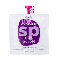 Krāsojoša matu maska Fanola color Mask Silky Purple, 30 ml cena un informācija | Matu krāsas | 220.lv