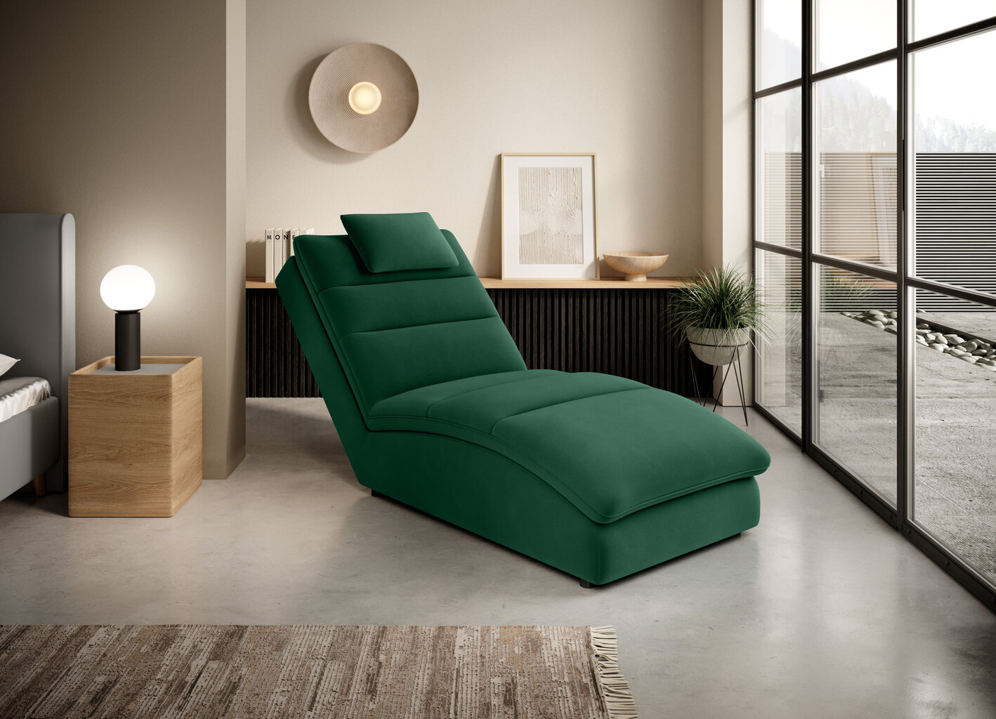 Krēsls Taco, zaļš cena un informācija | Atpūtas krēsli | 220.lv